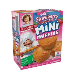 Little Debbies - Mini Muffins, Strawberry Shortcake 20ct