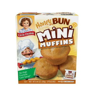 Little Debbies - Mini Muffins, Honey Bun 20ct