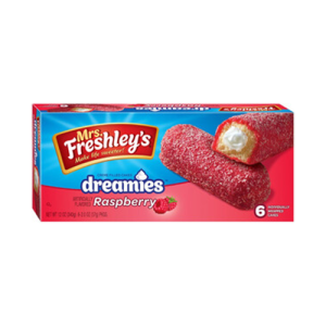 Mrs. Freshleys Dreamies, Raspberry 6ct