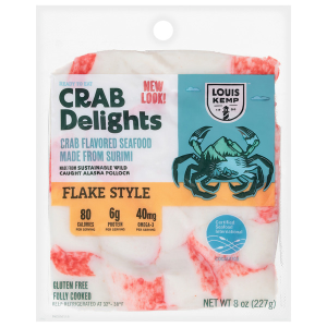 Louis Kemp Crab Delights Flake Style Crab Flavored Seafood